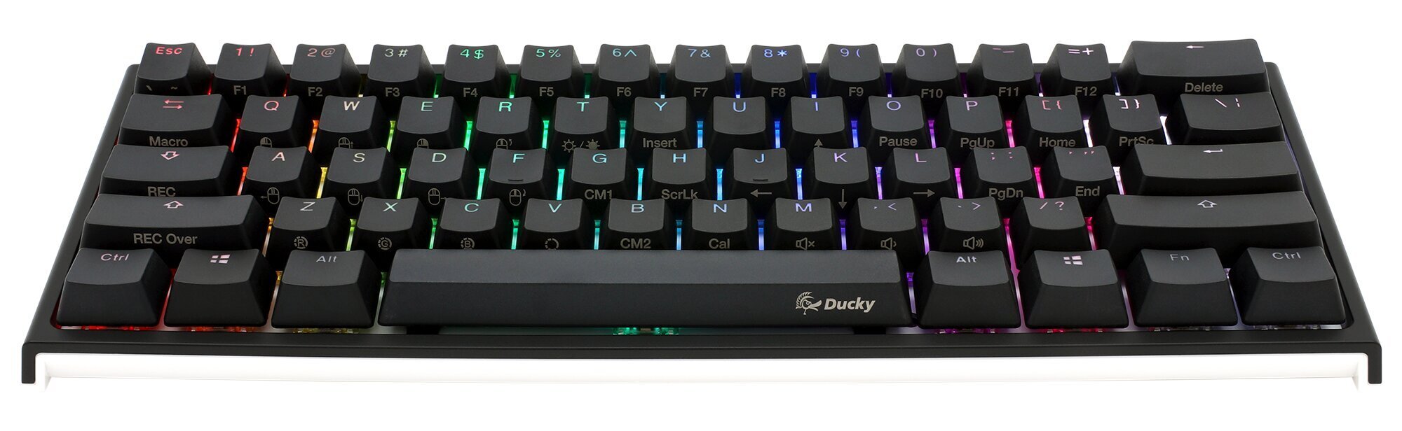 Ducky One 2 Mini MX-Blue RGB-LED DKON2061ST-CDEPDAZT1 hinta ja tiedot | Näppäimistöt | hobbyhall.fi
