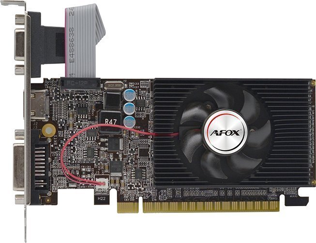 Afox GeForce GT610 1GB DDR3 (AF610-1024D3L7-V5) hinta ja tiedot | Näytönohjaimet | hobbyhall.fi