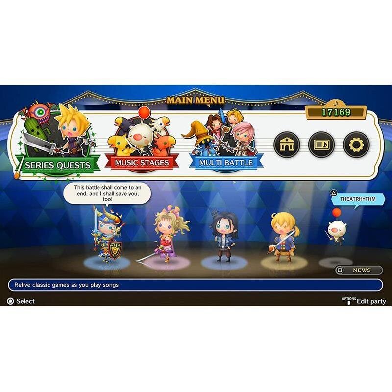 Theatrhythm Final Bar Line, Playstation 4 - Game (Preorder) hinta ja tiedot | Tietokone- ja konsolipelit | hobbyhall.fi