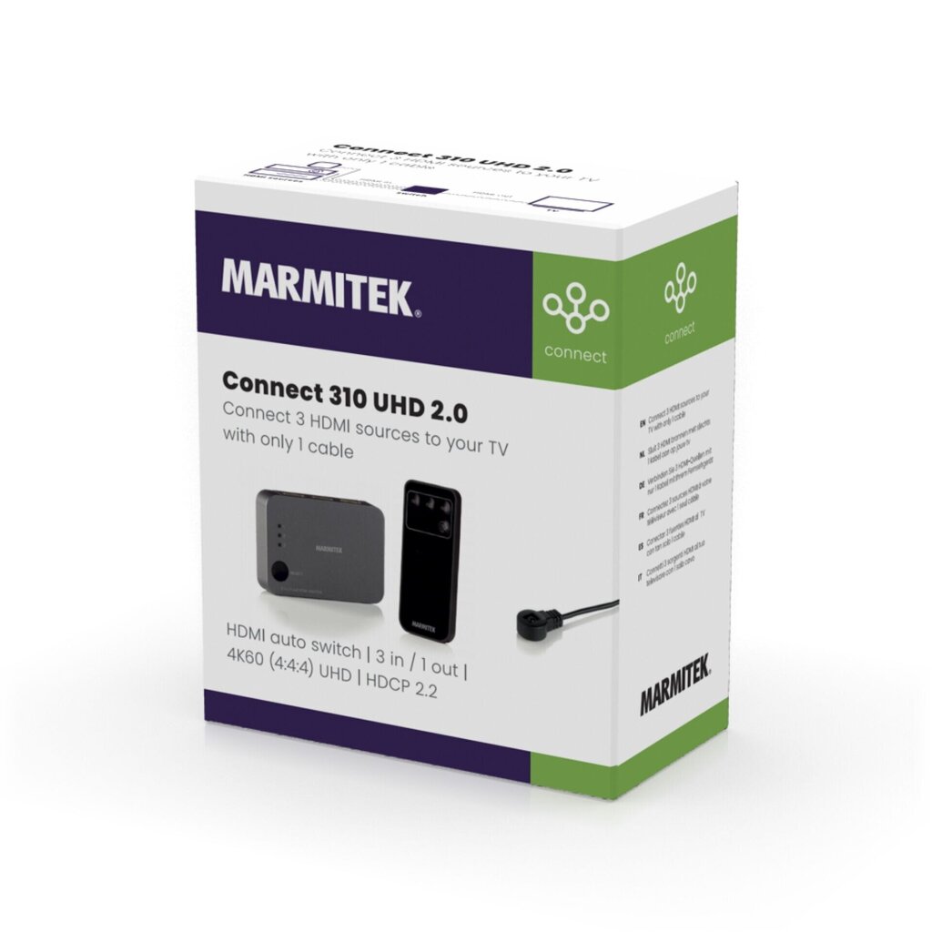 Marmitek Connect 310 UHD hinta ja tiedot | Adapterit | hobbyhall.fi