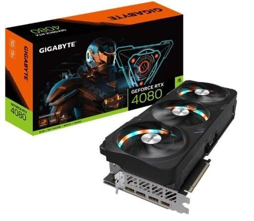 Gigabyte GeForce RTX 4080 GV-N4080GAMING-16GD hinta ja tiedot | Näytönohjaimet | hobbyhall.fi