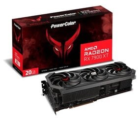 PowerColor Red Devil AMD Radeon RX 7900 XT (RX 7900 XT 20G-E/OC) hinta ja tiedot | Näytönohjaimet | hobbyhall.fi