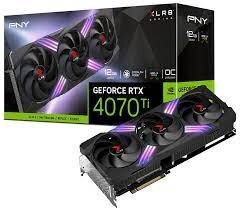 PNY GeForce RTX 4070 Ti OC XLR8 Gaming Verto TF (VCG4070T12TFXXPB1-O) hinta ja tiedot | Näytönohjaimet | hobbyhall.fi