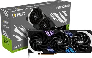 Palit GeForce RTX 4070 GamingPro (NED4070019K9-1043A) hinta ja tiedot | Näytönohjaimet | hobbyhall.fi