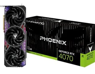 Gainward GeForce RTX 4070 Phoenix (NED4070019K9-1043X) hinta ja tiedot | Gainward Tietokoneet ja pelaaminen | hobbyhall.fi