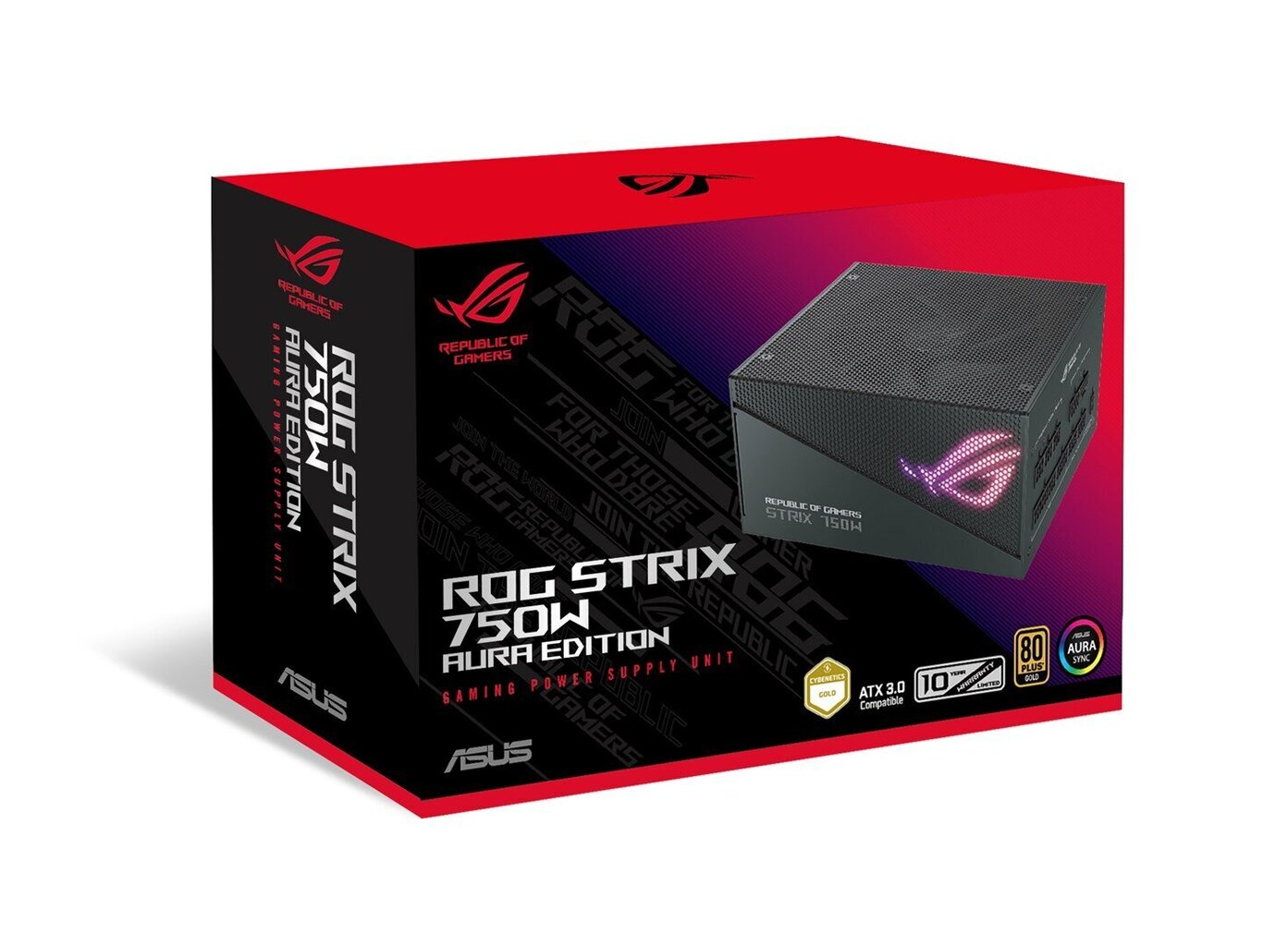 Asus ROG Strix Aura Edition RGB hinta ja tiedot | Virtalähteet | hobbyhall.fi