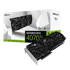 PNY GeForce RTX 4070 Ti Verto Triple Fan DLSS 3 (VCG4070T12TFXPB1) hinta ja tiedot | Näytönohjaimet | hobbyhall.fi