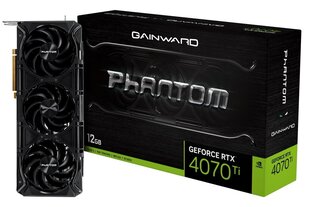 GeForce RTX 4070 Ti Phantom (NED407T019K9-1045P) hinta ja tiedot | Gainward Tietokoneen komponentit | hobbyhall.fi