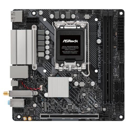 ASRock B760M-ITX/D4 WiFi hinta ja tiedot | Emolevyt | hobbyhall.fi