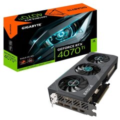 Gigabyte GeForce RTX 4070 Ti Eagle OC 12GB GDDR6X (GV-N407TEAGLEOC-12GD2.0) hinta ja tiedot | Näytönohjaimet | hobbyhall.fi