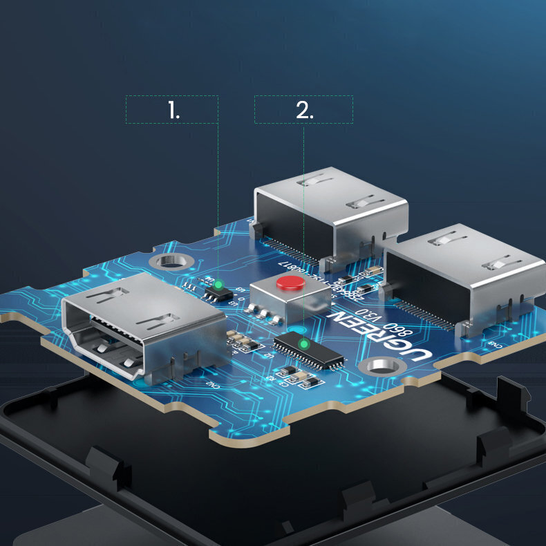 Ugreen CM217 hinta ja tiedot | Adapterit | hobbyhall.fi