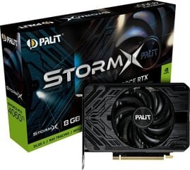 Palit GeForce RTX 4060 Ti StormX (NE6406T019P1-1060F) hinta ja tiedot | Näytönohjaimet | hobbyhall.fi