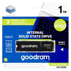 GoodRam SSDPR-PX600-2K0-80 hinta ja tiedot | Kovalevyt | hobbyhall.fi