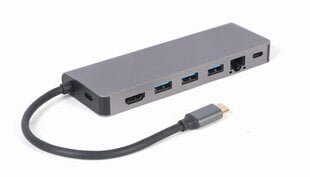 Gembird A-CM-COMBO5-05 USB-C hinta ja tiedot | Adapterit | hobbyhall.fi
