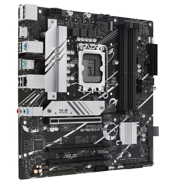 ASUS Prime B760M-A D4-CSM hinta ja tiedot | Emolevyt | hobbyhall.fi