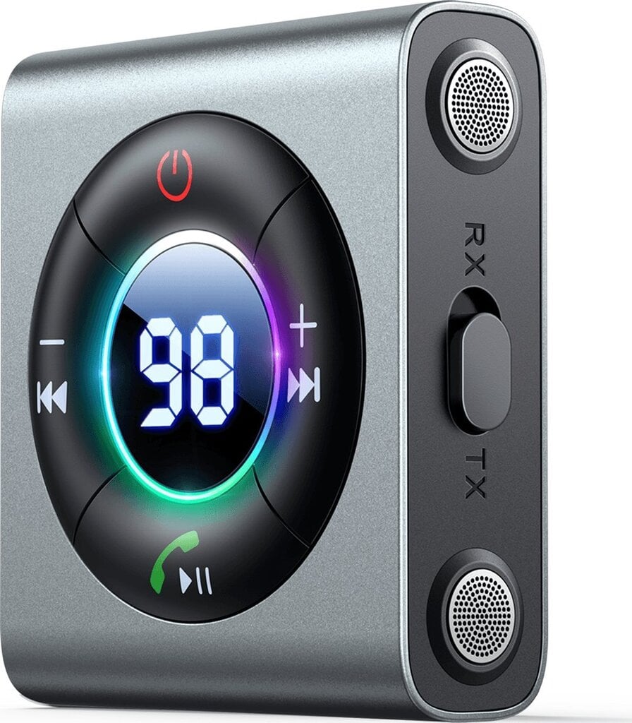 Joyroom FM Transmitter/Bluetooth 5.3 AUX Receiver JR-CB2 hinta ja tiedot | Adapterit | hobbyhall.fi