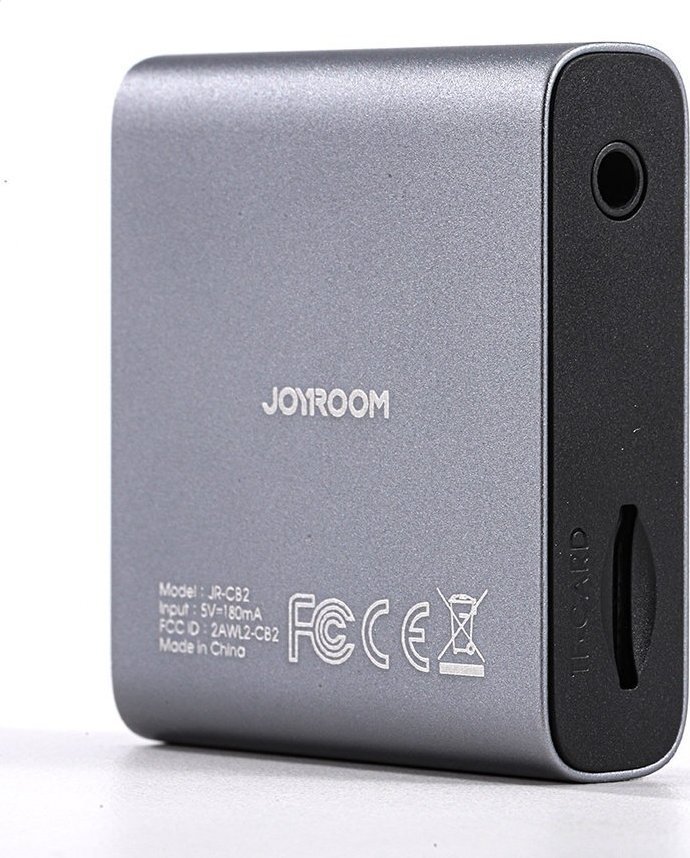 Joyroom FM Transmitter/Bluetooth 5.3 AUX Receiver JR-CB2 hinta ja tiedot | Adapterit | hobbyhall.fi