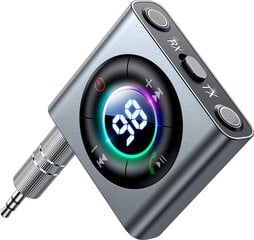 Joyroom FM Transmitter/Bluetooth 5.3 AUX Receiver JR-CB2 hinta ja tiedot | Adapterit | hobbyhall.fi