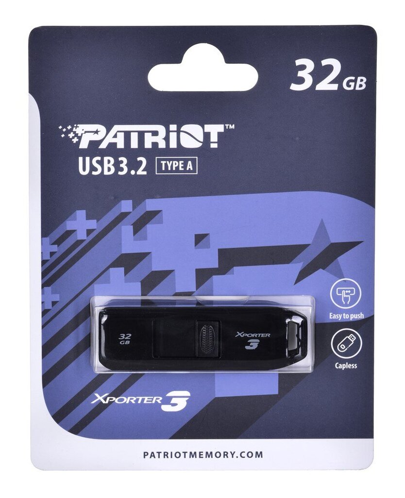 Patriot Xporter 3 hinta ja tiedot | Muistitikut | hobbyhall.fi