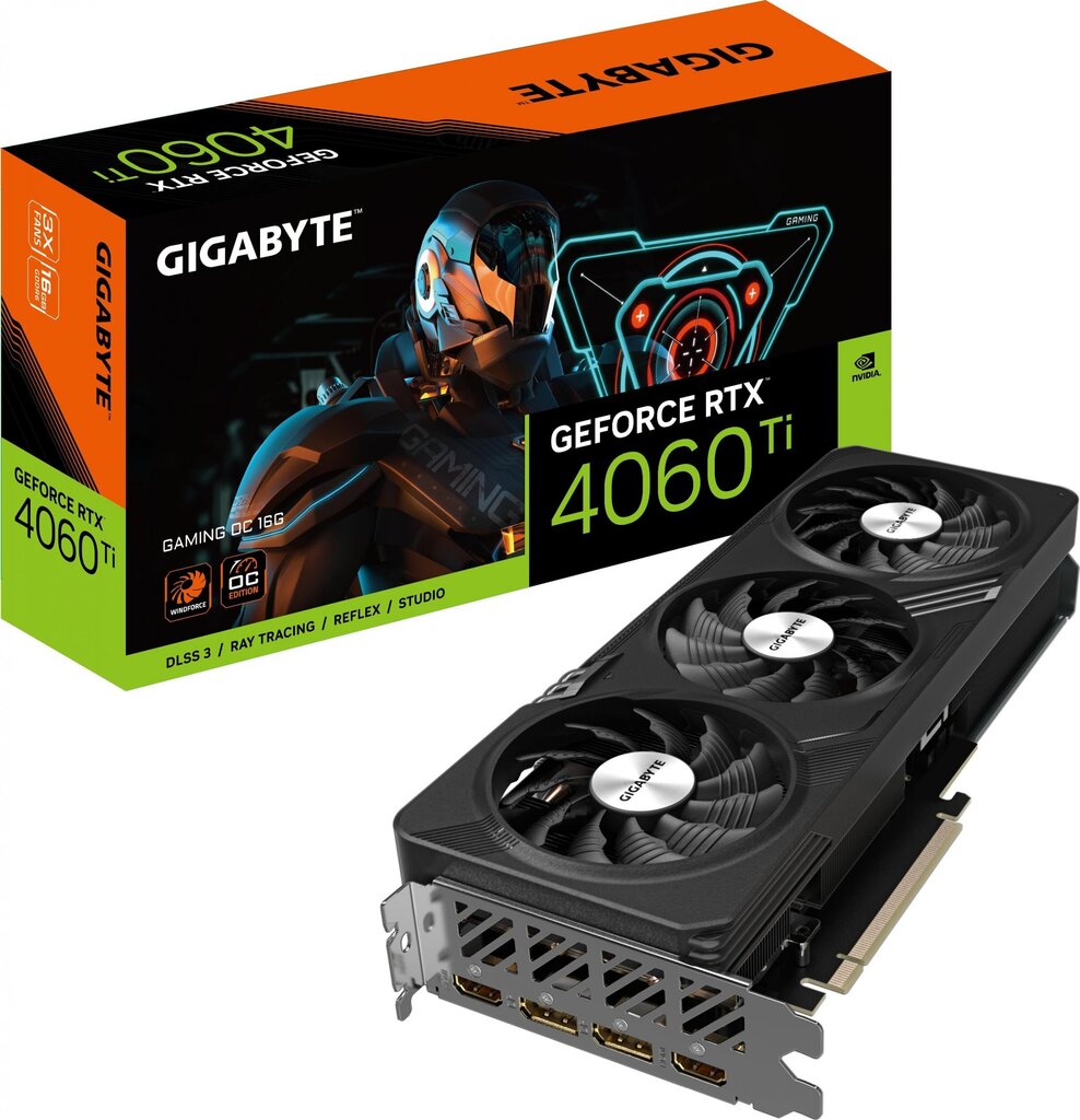 Gigabyte NVIDIA GeForce RTX 4060 Ti hinta ja tiedot | Näytönohjaimet | hobbyhall.fi
