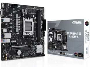 Asus Prime A620M-K hinta ja tiedot | Emolevyt | hobbyhall.fi