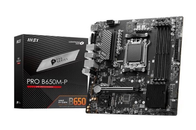 MSI PRO B650M-P hinta ja tiedot | Emolevyt | hobbyhall.fi