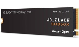 SanDisk WD Black SN850X WDBB9G0010BNC hinta ja tiedot | Kovalevyt | hobbyhall.fi
