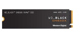 SanDisk WD Black SN850X WDBB9G0010BNC hinta ja tiedot | Kovalevyt | hobbyhall.fi