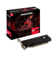 PowerColor Red Dragon Radeon RX 550 Low Profile (AXRX 550 4GBD5-HLE) hinta ja tiedot | Näytönohjaimet | hobbyhall.fi