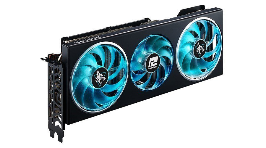 PowerColor Hellhound AMD Radeon RX 7700 XT (RX 7700 XT 12G-L/OC) hinta ja tiedot | Näytönohjaimet | hobbyhall.fi