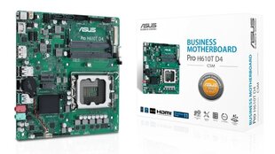 Asus Pro H610T D4-CSM hinta ja tiedot | Emolevyt | hobbyhall.fi