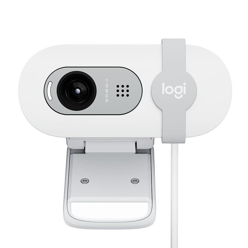 Logitech Brio 100, FHD, white - Webcam hinta ja tiedot | Web-kamerat | hobbyhall.fi
