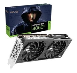 KFA2 GeForce RTX 4060 Ti 8GB 1-Click OC (46ISL8MD8COK) hinta ja tiedot | KFA2 Tietokoneet ja pelaaminen | hobbyhall.fi