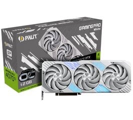 Palit GeForce RTX 4070 Ti GamingPro White OC (NED407TV19K9-1043W) hinta ja tiedot | Näytönohjaimet | hobbyhall.fi