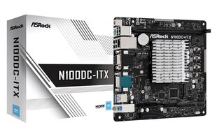 ASRock N100DC-ITX hinta ja tiedot | Emolevyt | hobbyhall.fi