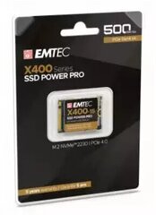 Emtec X415 ECSSD500GX415 hinta ja tiedot | Kovalevyt | hobbyhall.fi