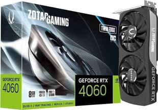 Zotac Gaming GeForce RTX 4060 Twin Edge OC (ZT-D40600H-10M) hinta ja tiedot | Näytönohjaimet | hobbyhall.fi