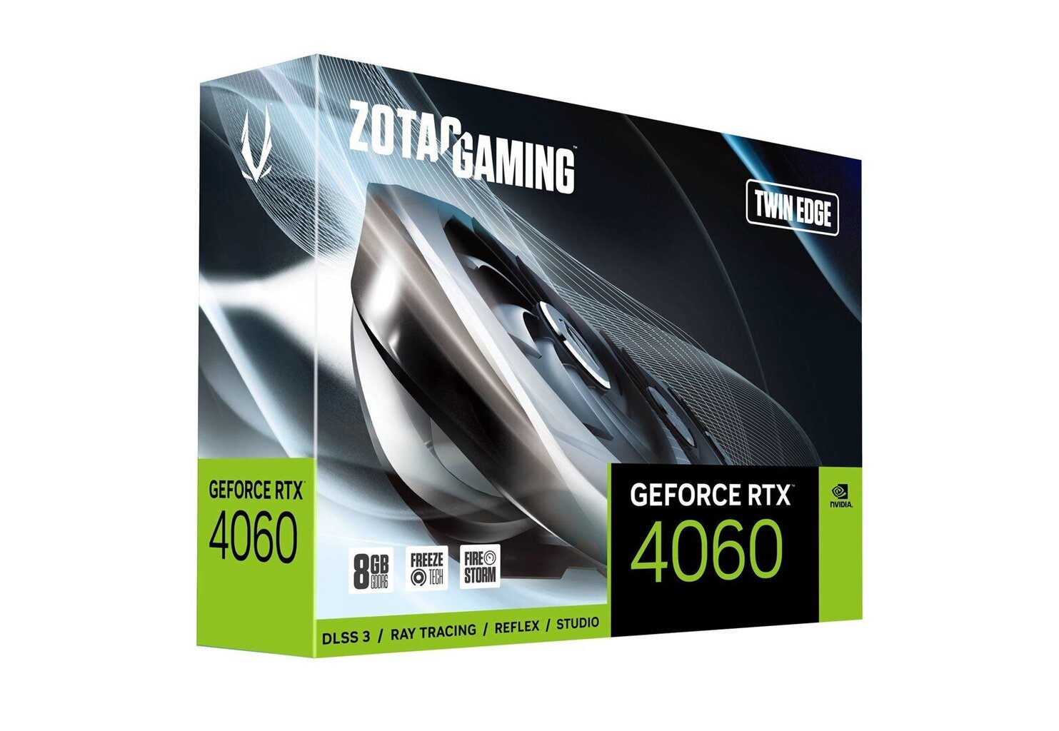 Zotac Gaming GeForce RTX 4060 Twin Edge (ZT-D40600E-10M) hinta ja tiedot | Näytönohjaimet | hobbyhall.fi