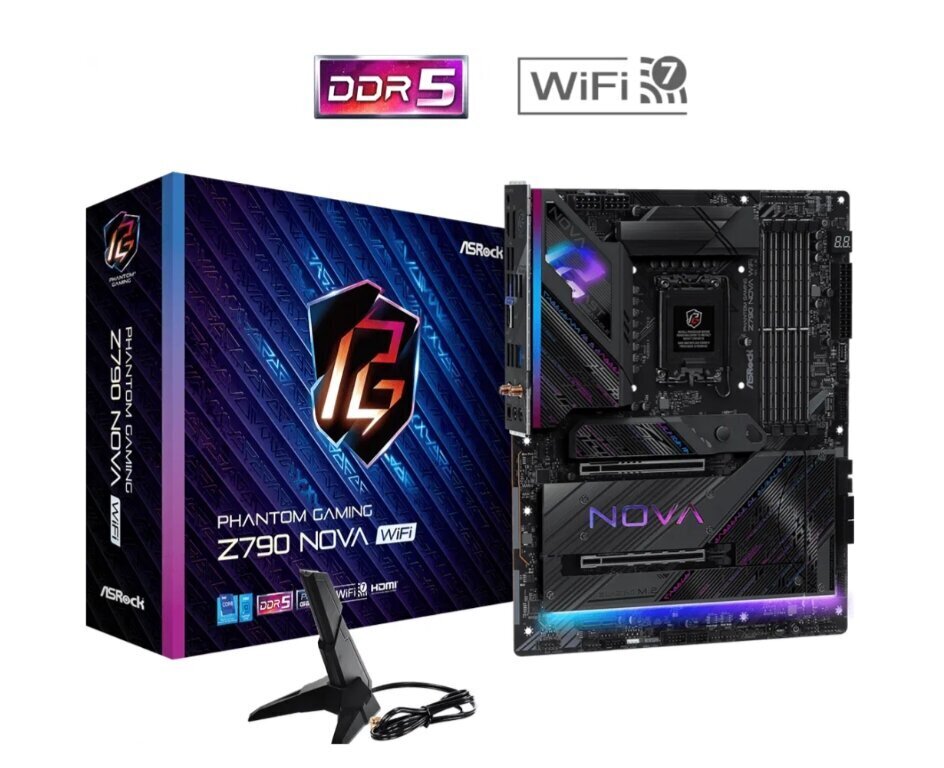 ASRock Z790 Nova WiFi hinta ja tiedot | Emolevyt | hobbyhall.fi