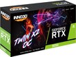 Inno3D GeForce RTX 3050 Twin X2 OC (N30502-08D6X-1711VA41) hinta ja tiedot | Näytönohjaimet | hobbyhall.fi