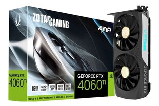 Zotac Gaming GeForce RTX 4060 Ti AMP (ZT-D40620F-10M) hinta ja tiedot | Näytönohjaimet | hobbyhall.fi