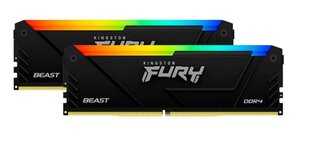 Kingston Fury Beast RGB (KF437C19BB12AK2/32) hinta ja tiedot | Muisti (RAM) | hobbyhall.fi