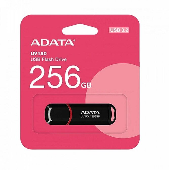 Adata AUV150-256G-RBK hinta ja tiedot | Muistitikut | hobbyhall.fi