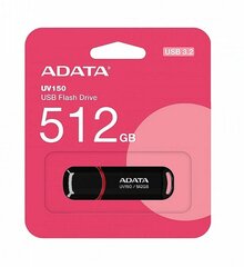 Adata AUV150-512G-RBK hinta ja tiedot | Muistitikut | hobbyhall.fi