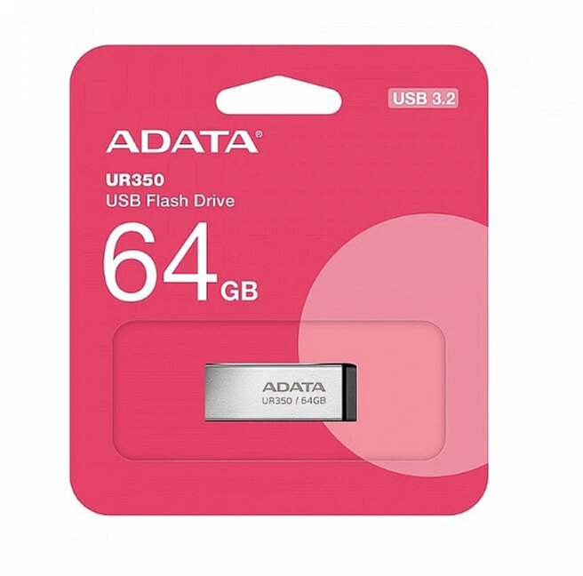 Adata UR350-64G-RSR/BK hinta ja tiedot | Muistitikut | hobbyhall.fi