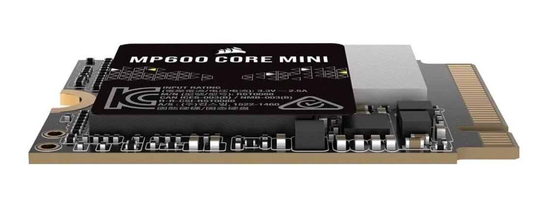 Corsair MP600 Core Mini (CSSD-F1000GBMP600CMN) hinta ja tiedot | Kovalevyt | hobbyhall.fi