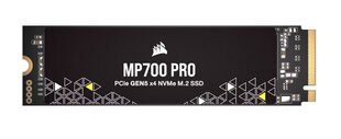 Corsair MP700 (CSSD-F1000GBMP700PNH) hinta ja tiedot | Kovalevyt | hobbyhall.fi