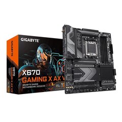 Gigabyte X670 Gaming X AX V2 (X670GAMINGXAXV2) hinta ja tiedot | Emolevyt | hobbyhall.fi
