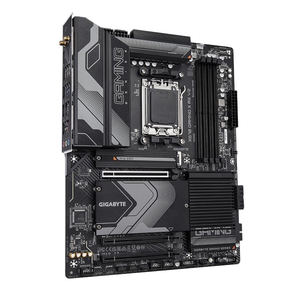 Gigabyte X670 Gaming X AX V2 (X670GAMINGXAXV2) hinta ja tiedot | Emolevyt | hobbyhall.fi