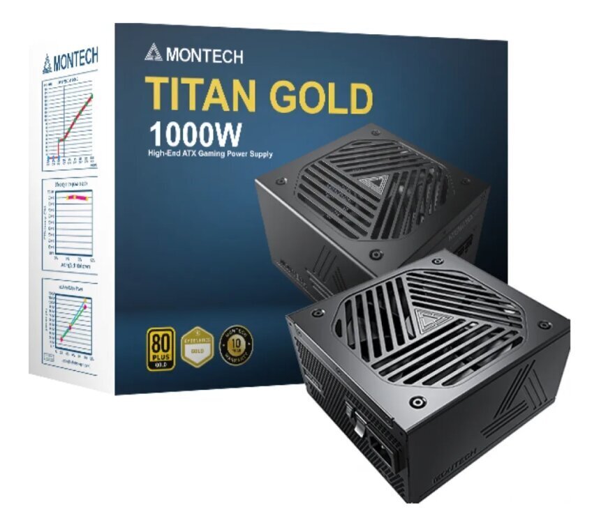 Montech Titan (TIS0125) hinta ja tiedot | Virtalähteet | hobbyhall.fi